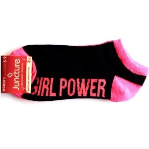 GIRL POWER + Neon Pink Socks